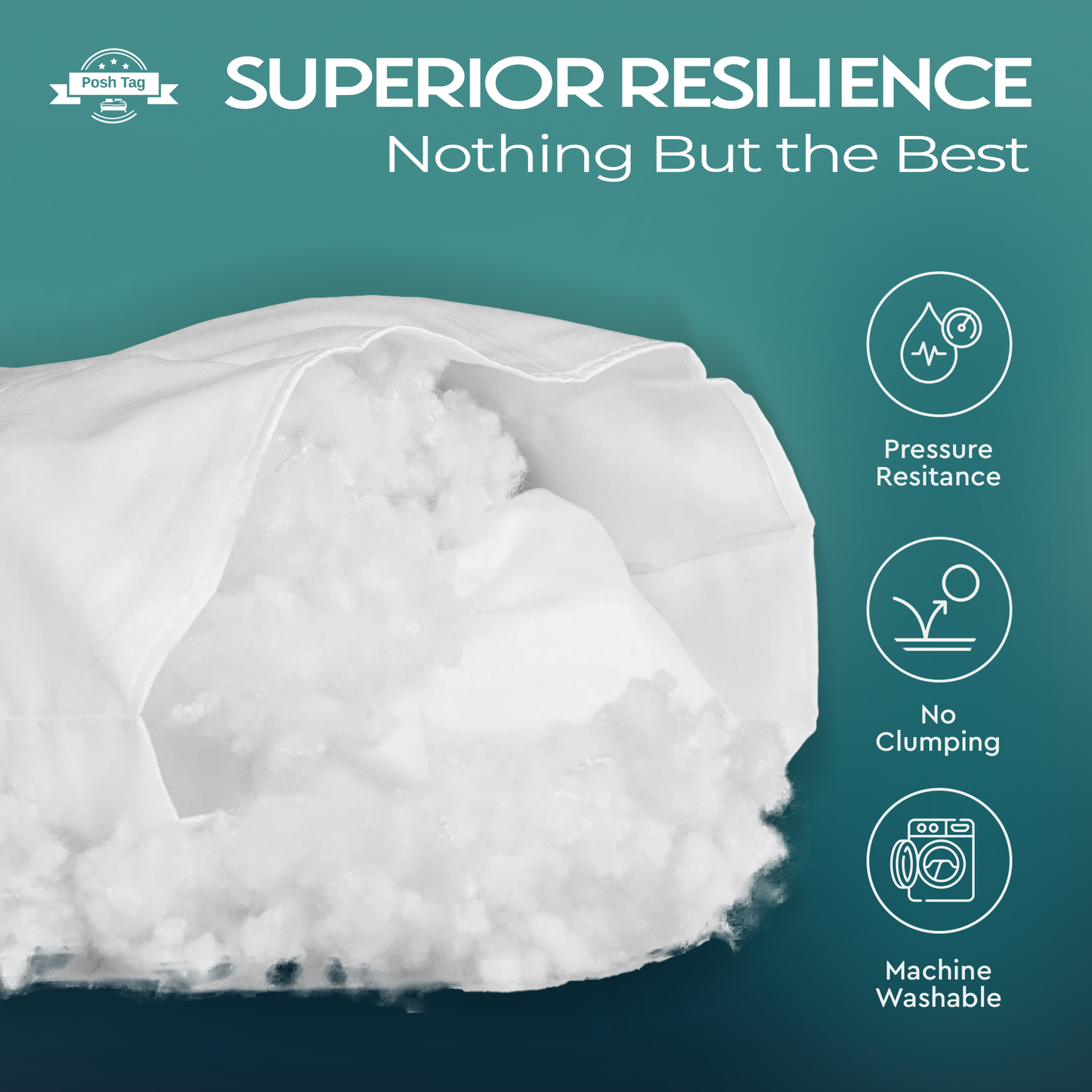 Hollow Fibre Stuffing – Soft Washable Polyester Fill in 1kg to 5kg