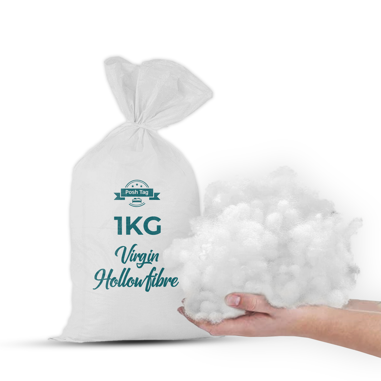 Hollow Fibre Stuffing – Soft Washable Polyester Fill in 1kg to 5kg