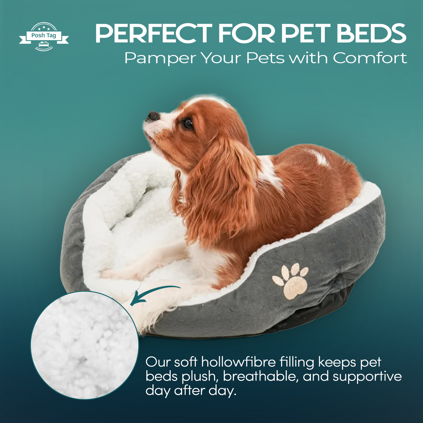 Hollow Fibre Stuffing – Soft Washable Polyester Fill in 1kg to 5kg