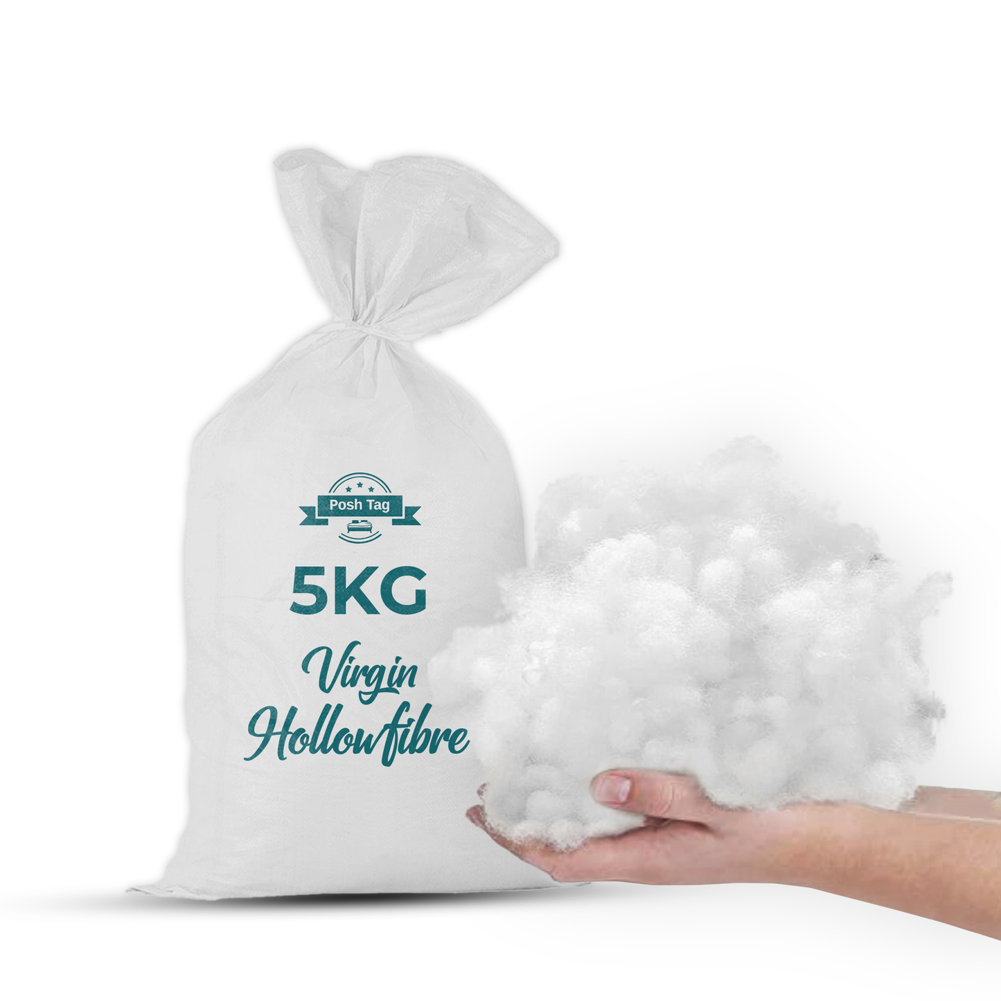 Hollow Fibre Stuffing – Soft Washable Polyester Fill in 1kg to 5kg