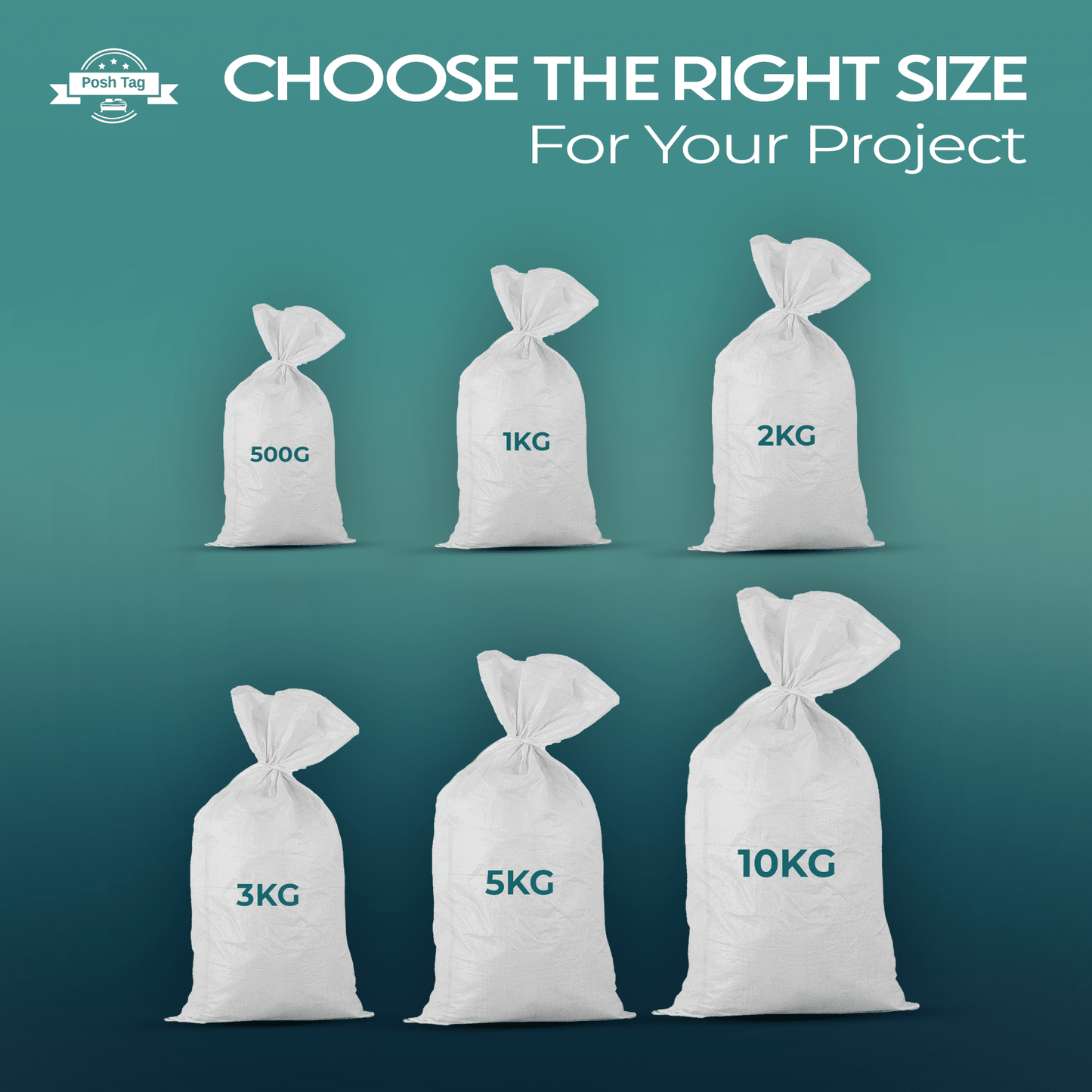 Hollow Fibre Stuffing – Soft Washable Polyester Fill in 1kg to 5kg - Posh Tag