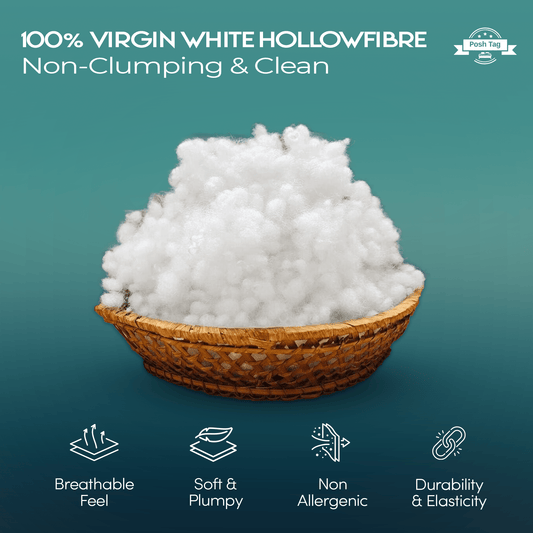 Hollow Fibre Stuffing – Soft Washable Polyester Fill in 1kg to 5kg - Posh Tag